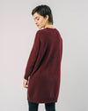 Knitted Dress Porto Wine