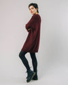 Knitted Dress Porto Wine