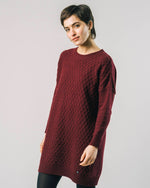 Knitted Dress Porto Wine