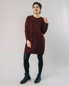 Knitted Dress Porto Wine