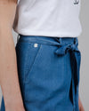 Indigo Belted Shorts Blue