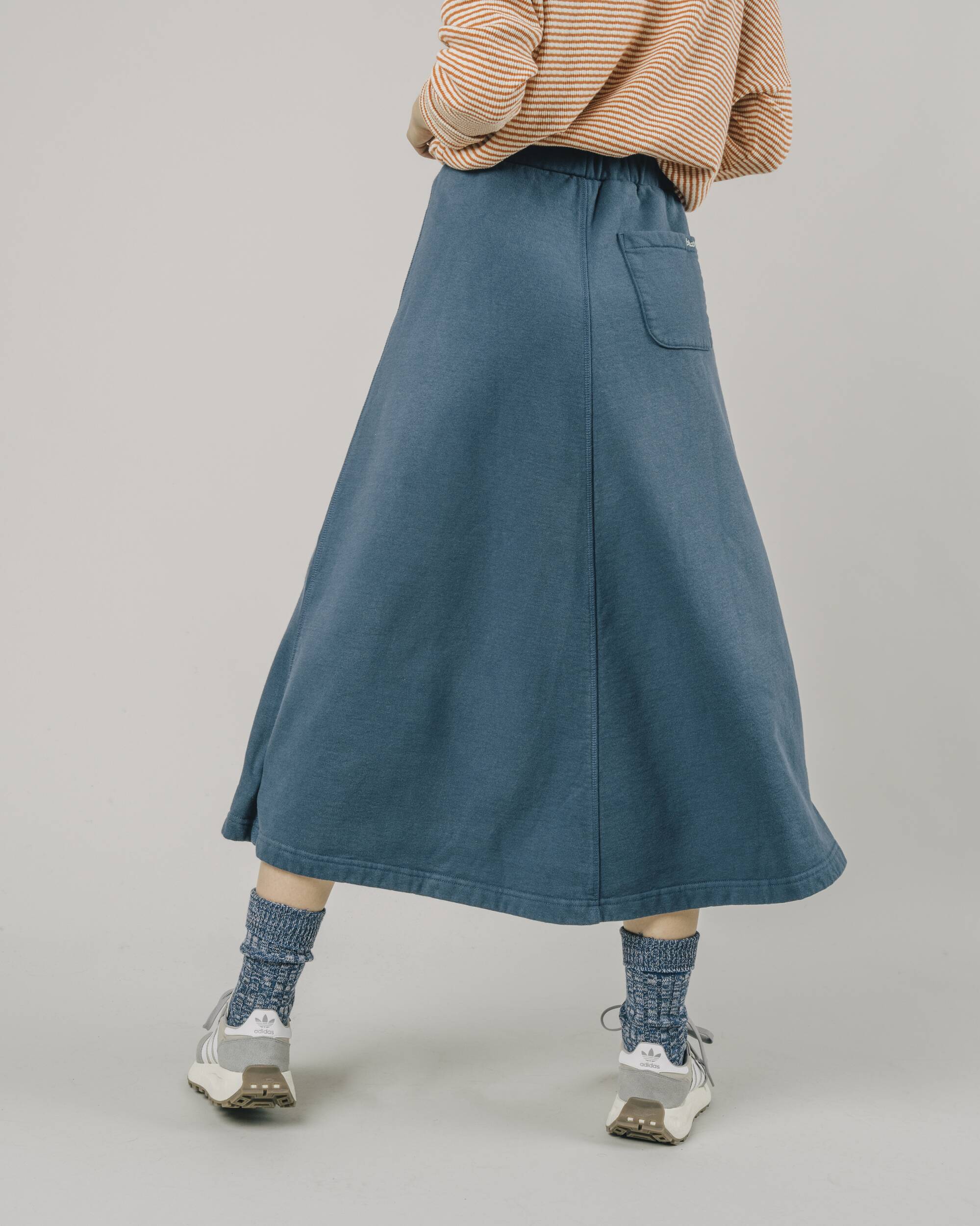 Jersey Skirt Indigo