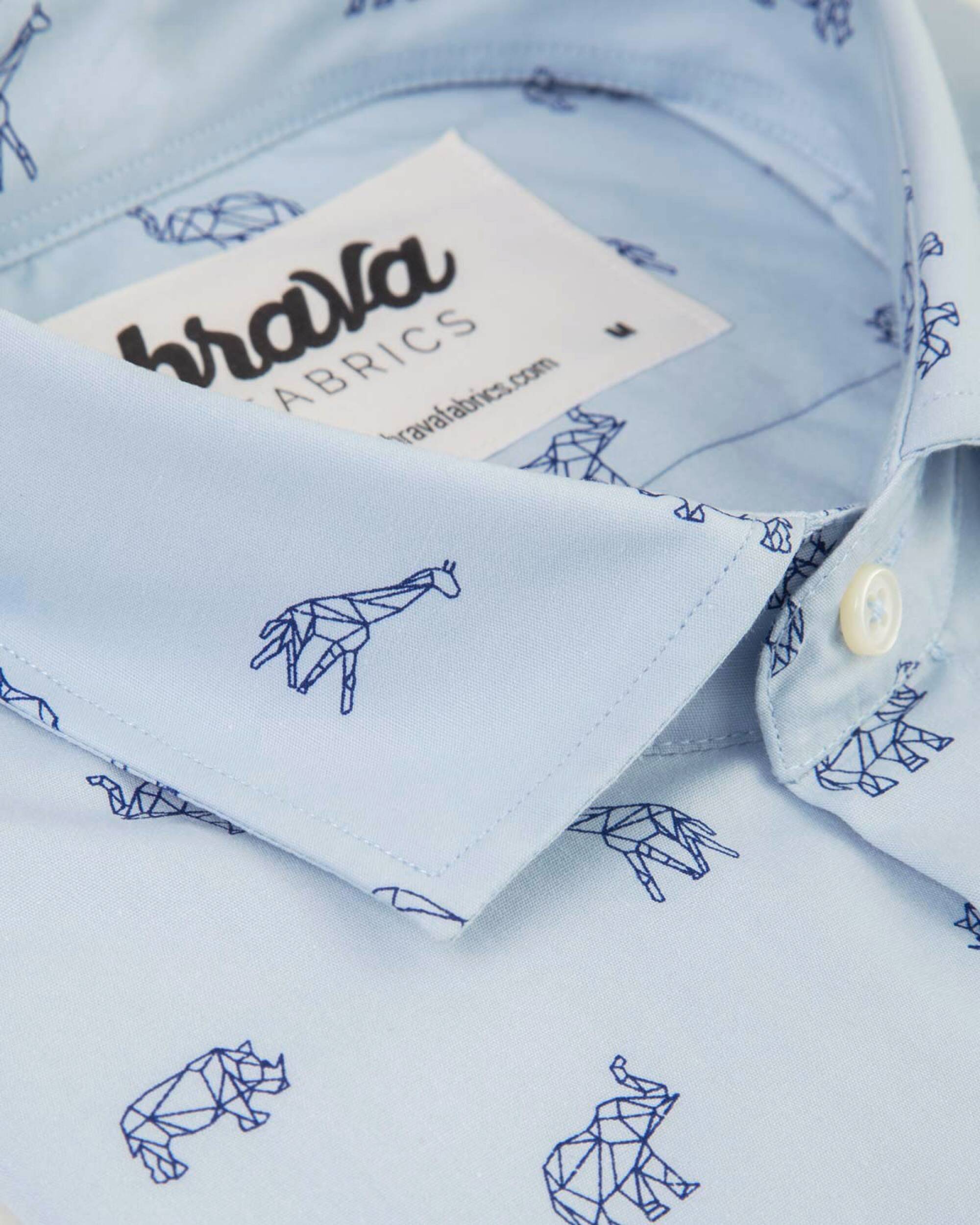 From The Future To Savannah Printed Shirt