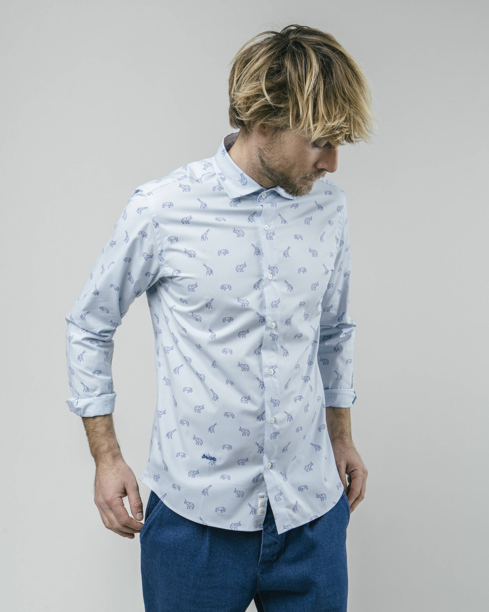 From The Future To Savannah Printed Shirt