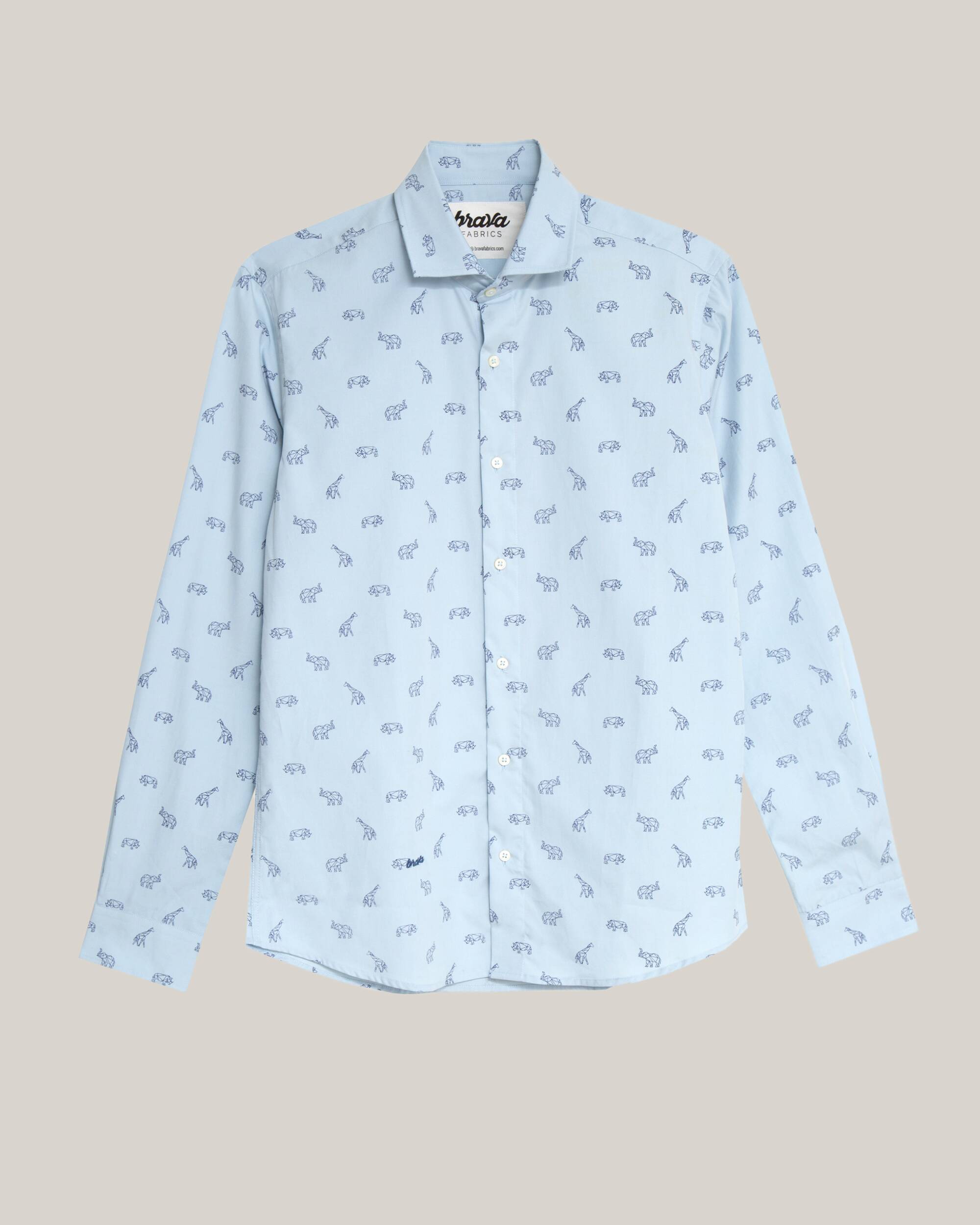 From The Future To Savannah Printed Shirt