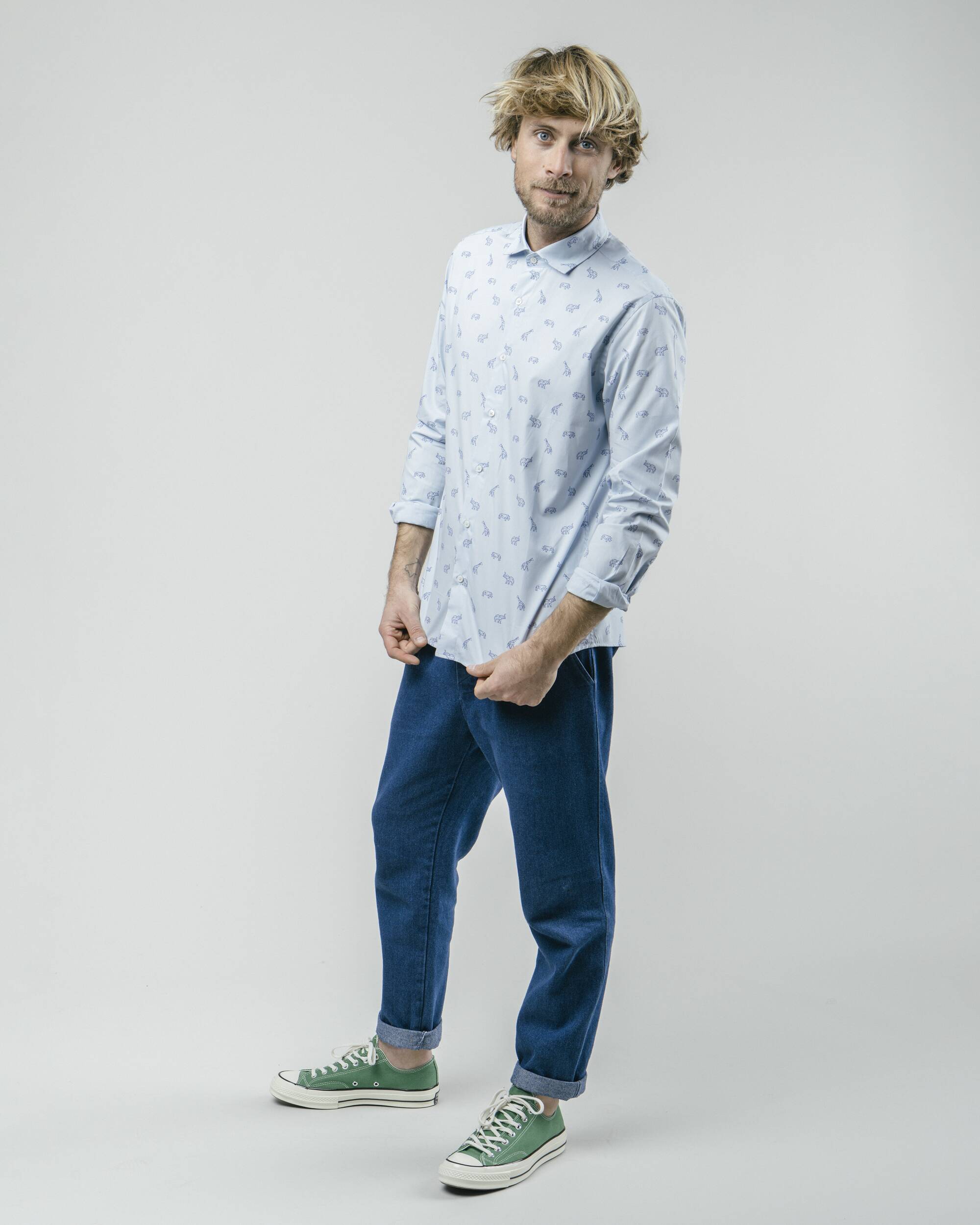 From The Future To Savannah Printed Shirt