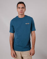 Peace T-Shirt Majolica Blue