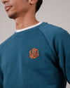 Off Work Sweatshirt Majolica Blue