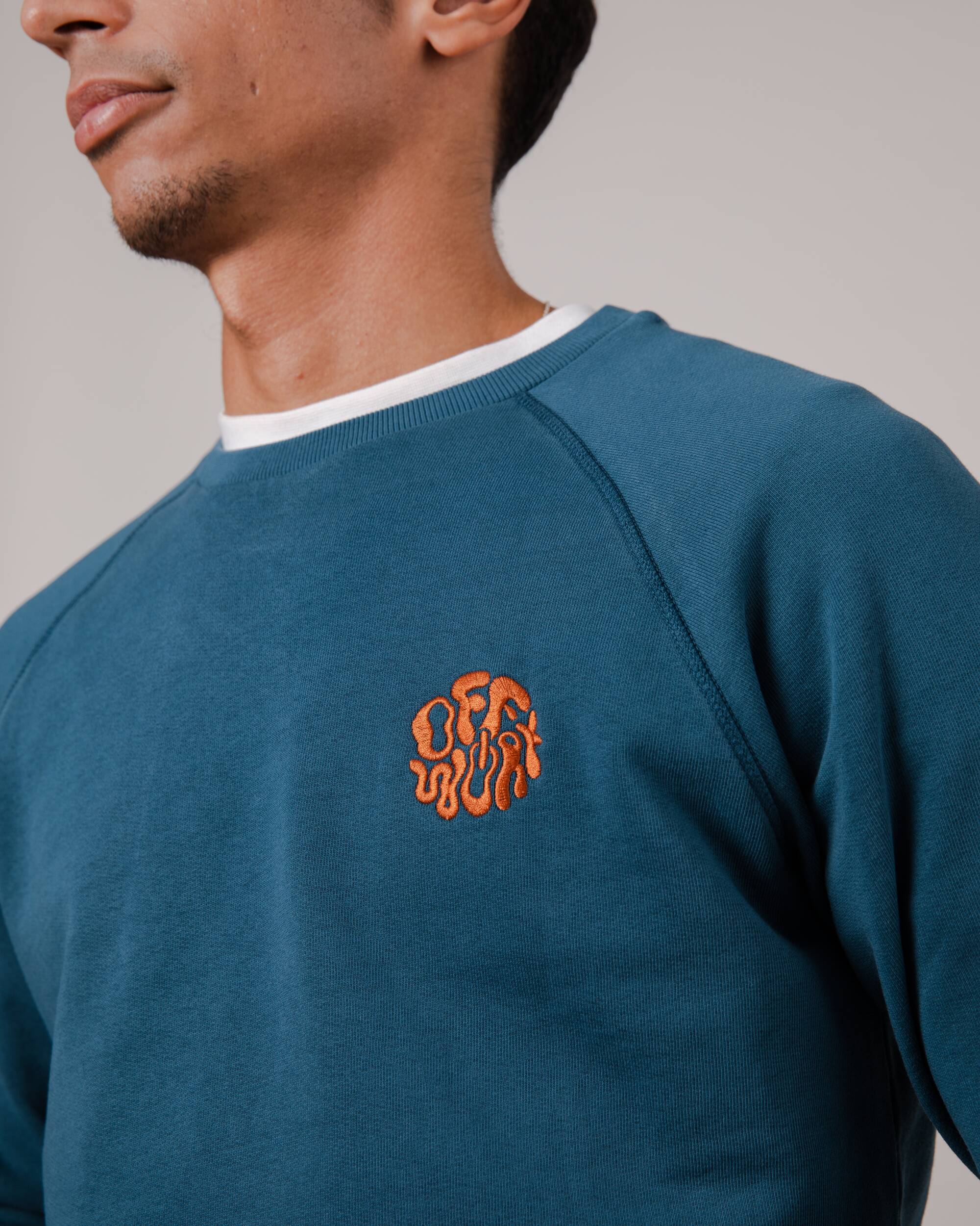 Off Work Sweatshirt Majolica Blue