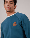 Off Work Sweatshirt Majolica Blue