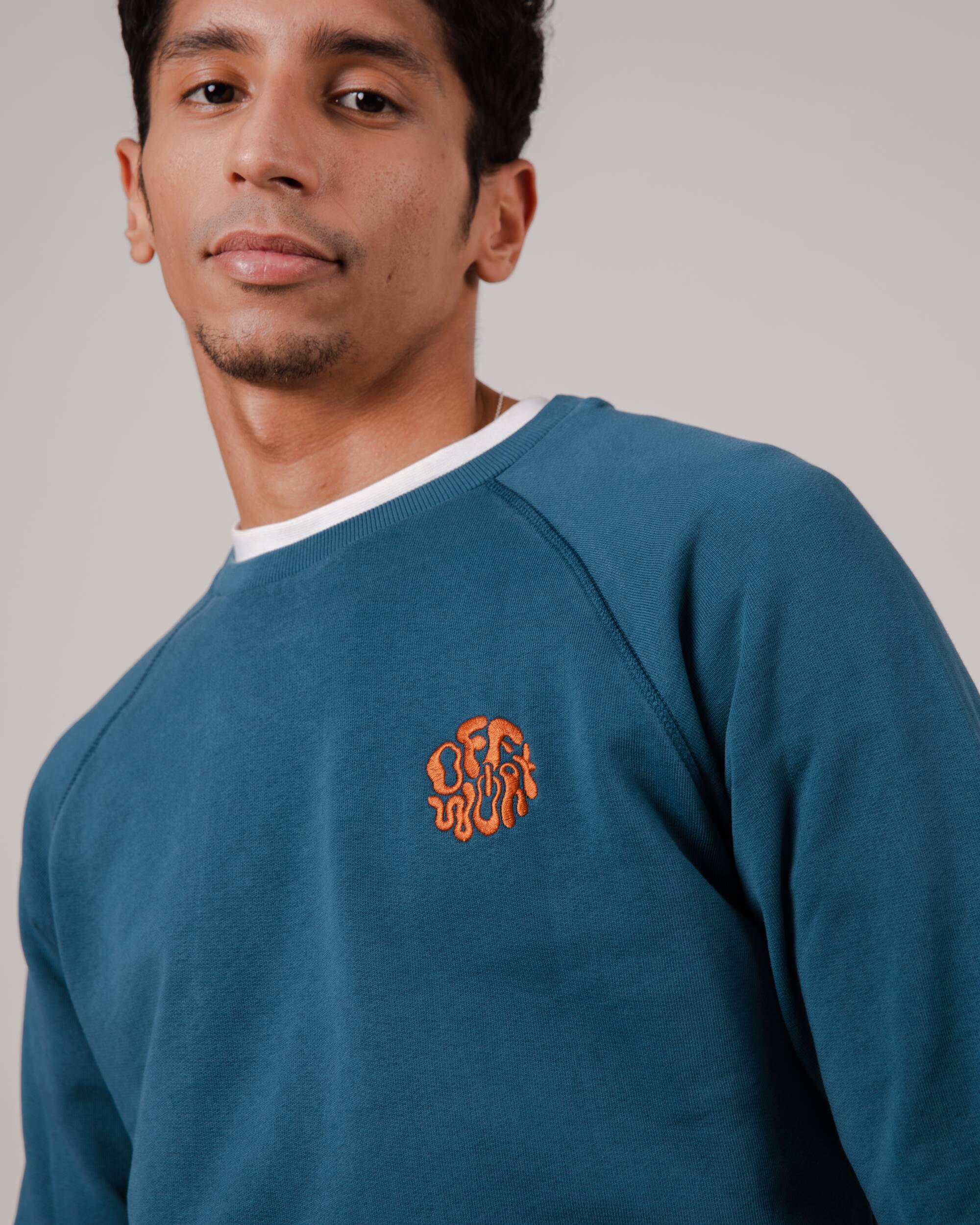 Off Work Sweatshirt Majolica Blue
