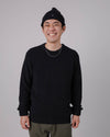 Waterfront Wool Sweater Black