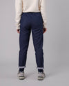 Patch Pocket Flannel Pant Denim