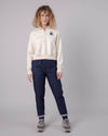 Patch Pocket Flannel Pant Denim
