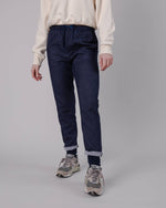 Patch Pocket Flannel Pant Denim