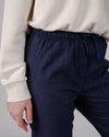 Patch Pocket Flannel Pant Denim