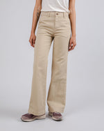 High Rise Pant Beige