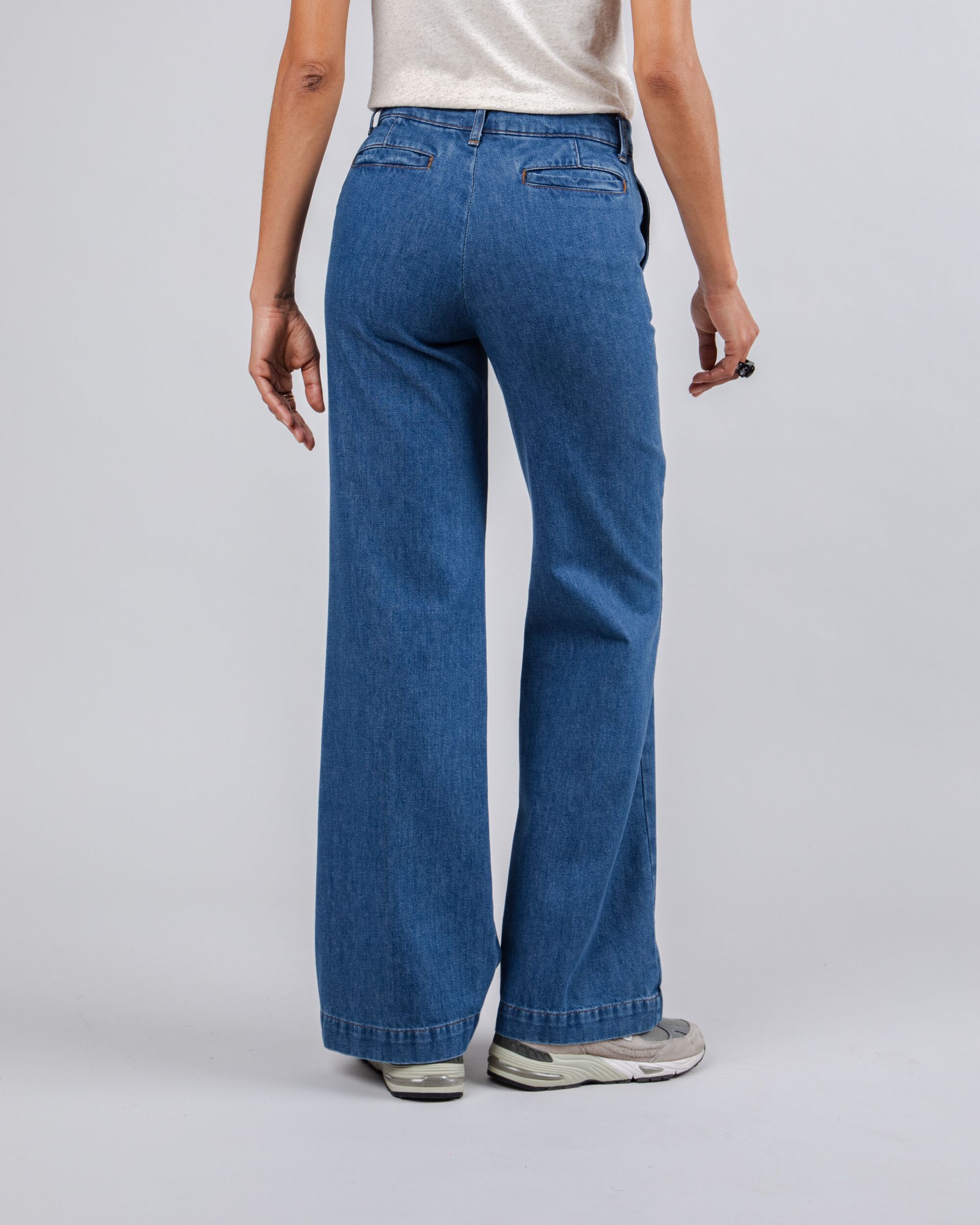High Rise Pant Denim