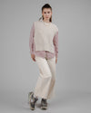 Spencer Wool Cashmere Waistcoat Off White