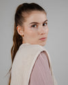Spencer Wool Cashmere Waistcoat Off White