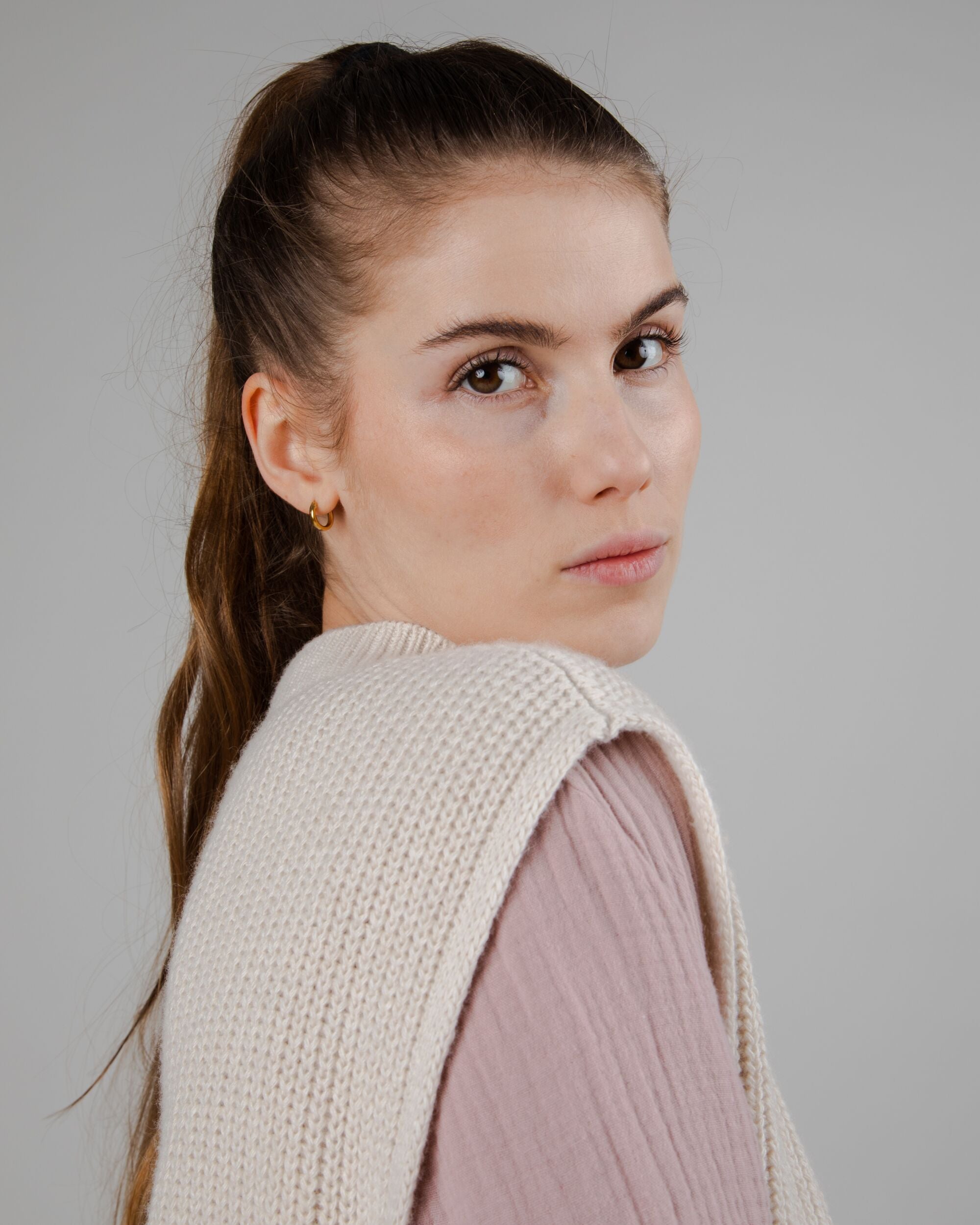 Spencer Wool Cashmere Waistcoat Off White