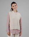 Spencer Wool Cashmere Waistcoat Off White
