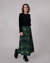 Moss Long Skirt Green