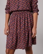 Lips Short Skirt Red