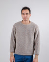 Unisex Fleece Sweatshirt Beige