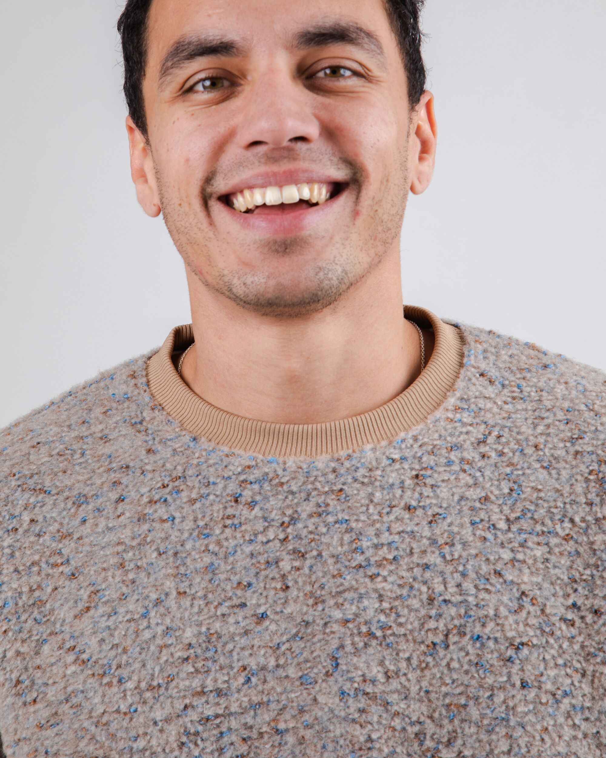 Unisex Fleece Sweatshirt Beige