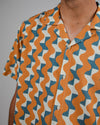 Big Tiles Aloha Shirt Topaz