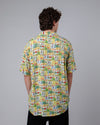 Peanuts Comic Aloha Shirt Sunshine