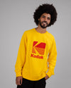 Kodak Logo Sweatshirt Yellow