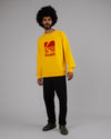 Kodak Logo Sweatshirt Yellow