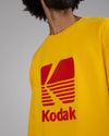 Kodak Logo Sweatshirt Yellow