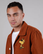 Peanuts Woodstock Jacket Brown