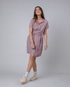 Tiles Short Dress Rose