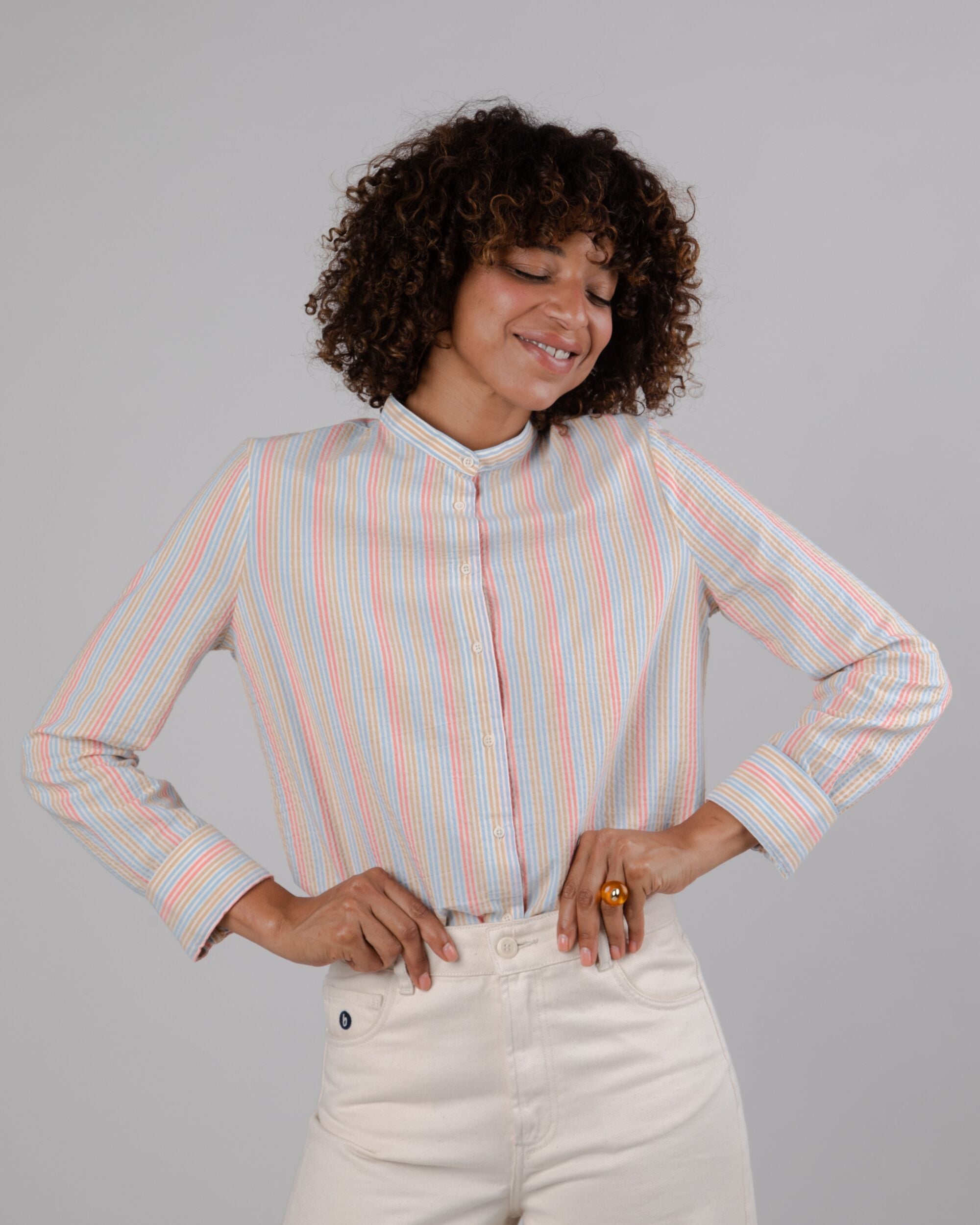 Sunset Slim Fit mao Apricot
