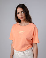 Holidays Oversize Cotton Tee Coral