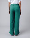 Bubble Wide Leg Pants Green