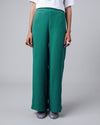 Bubble Wide Leg Pants Green