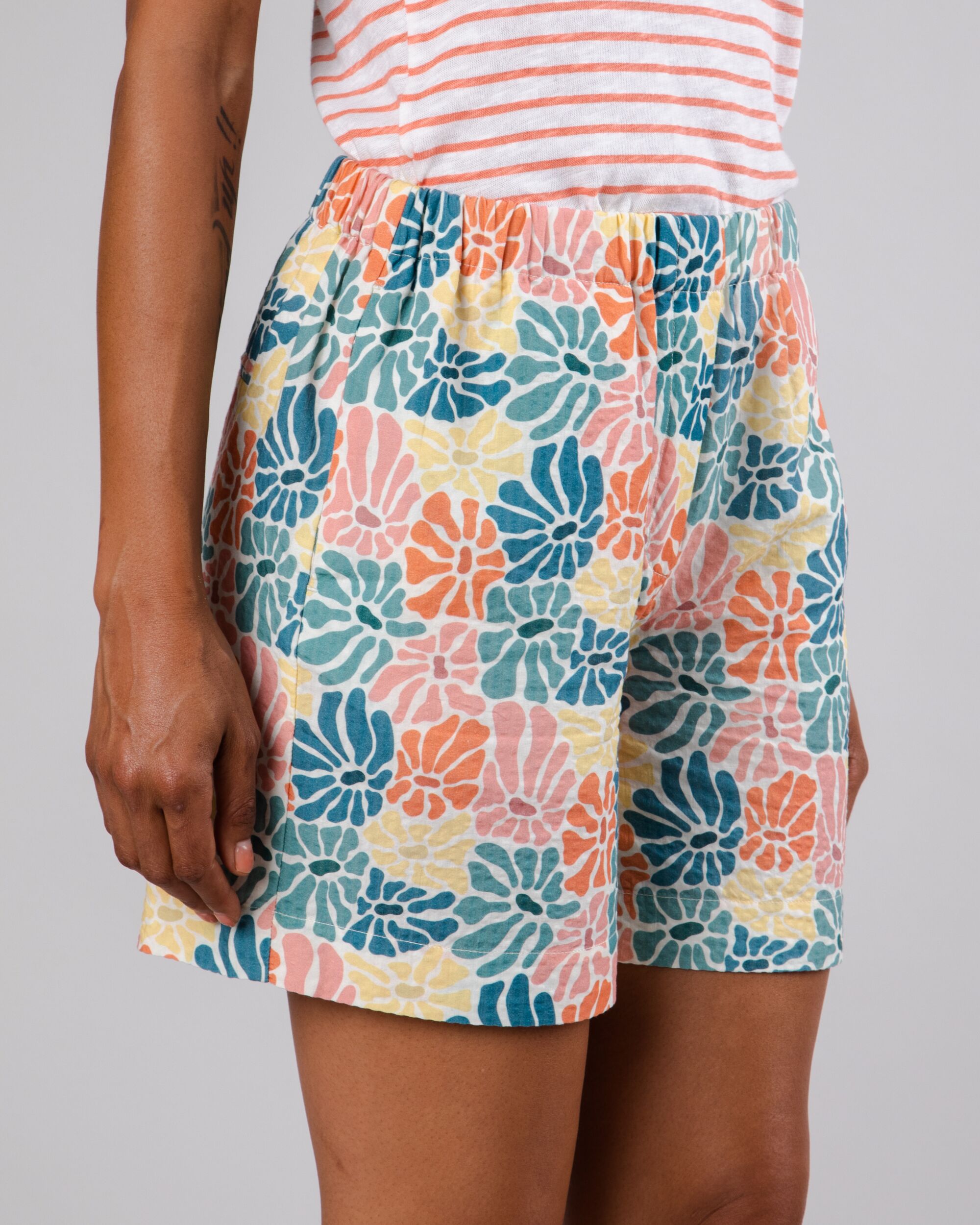 Spring Roxy Shorts Offwhite