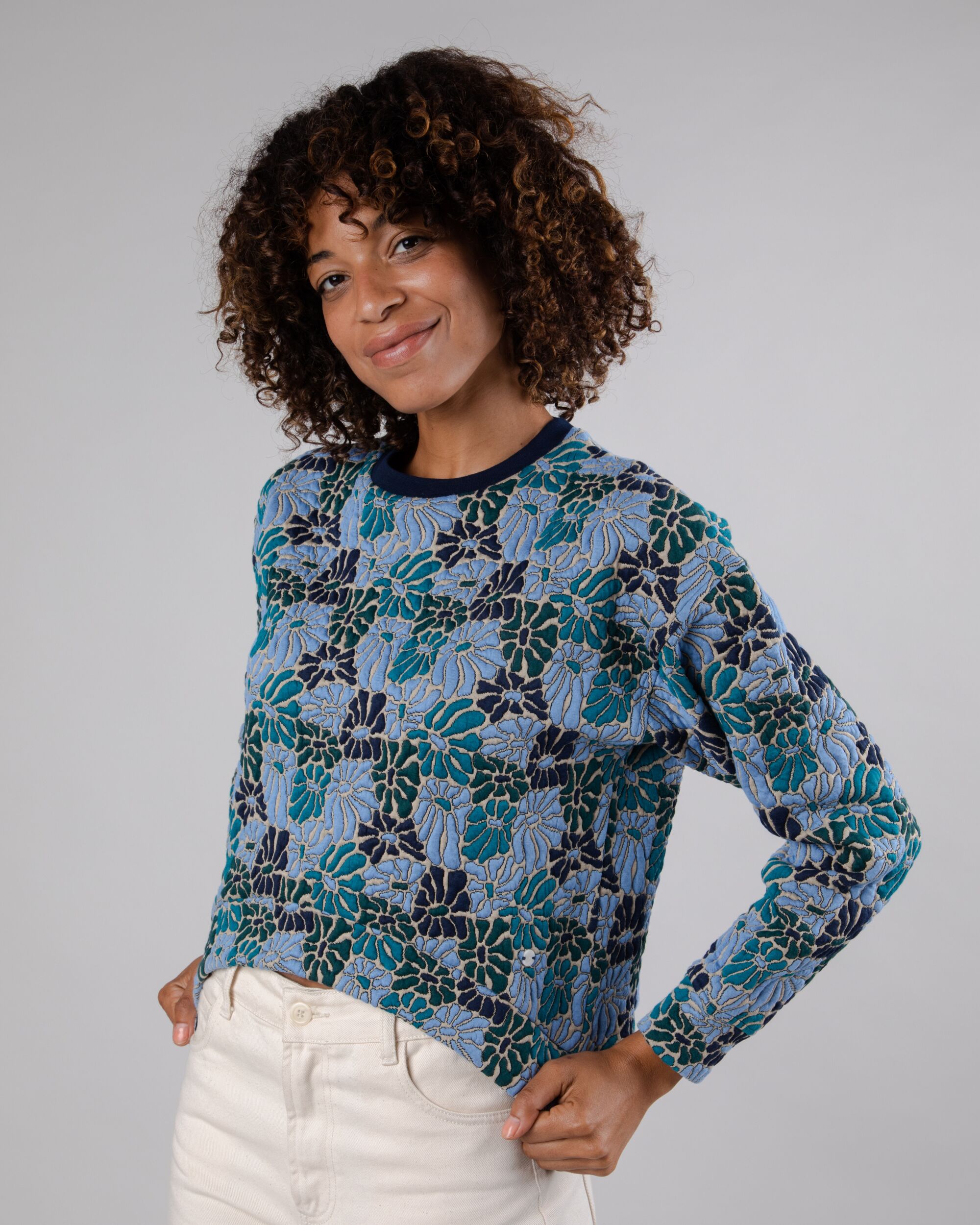 Spring Sweatshirt Beige