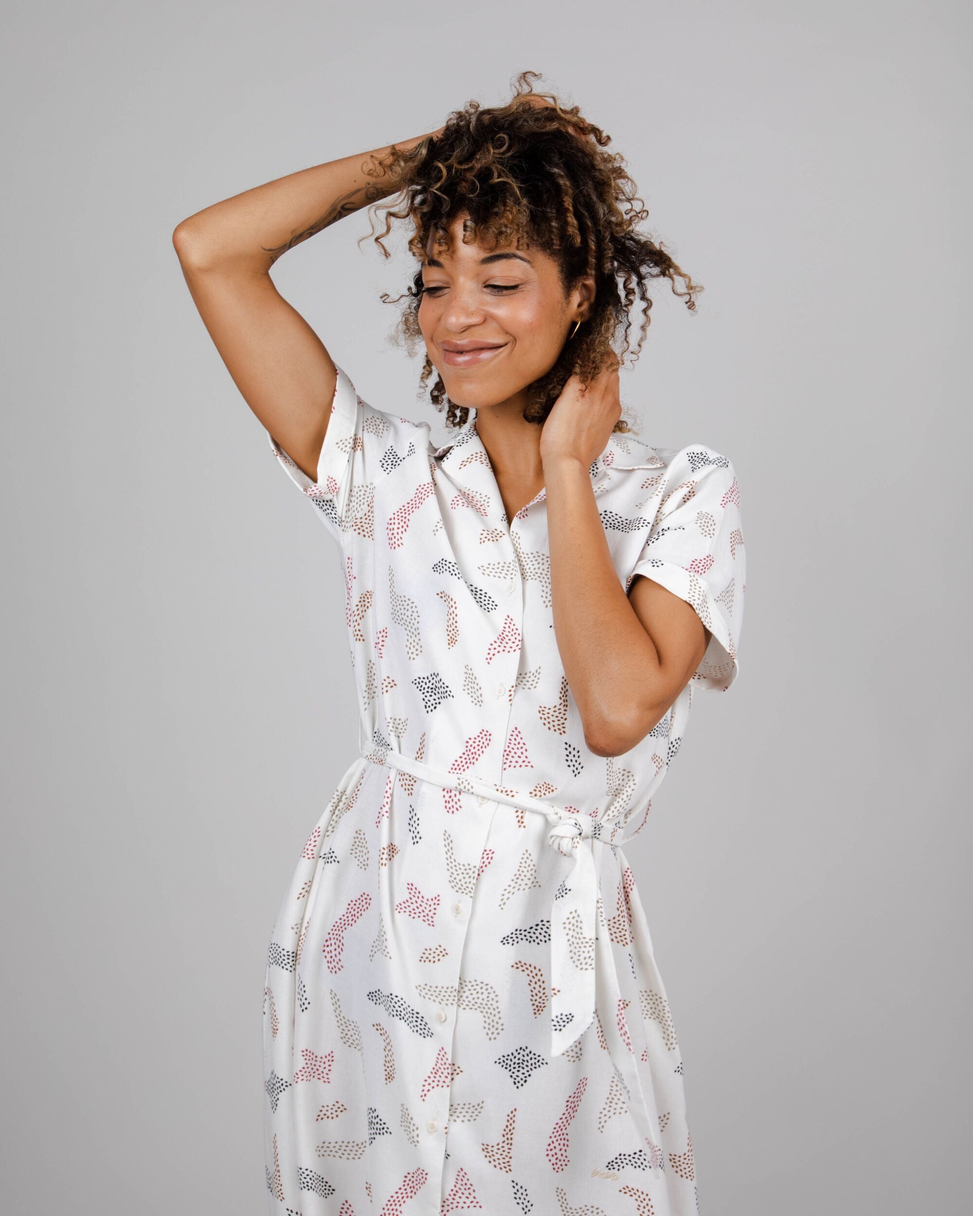 Long Dress Maria Ecru