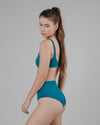 Tiles Bikini Bottom Rose