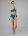 Tiles Bikini Bottom Rose