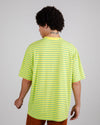 Stripes Oversized T-shirt Deep Jungle