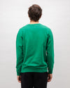 Peanuts Snow Cotton Sweatshirt Green