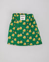 Peanuts Snow Cotton Boxers Green