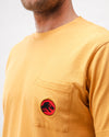 Jurassic Park Logo Cotton T-shirt Ochre